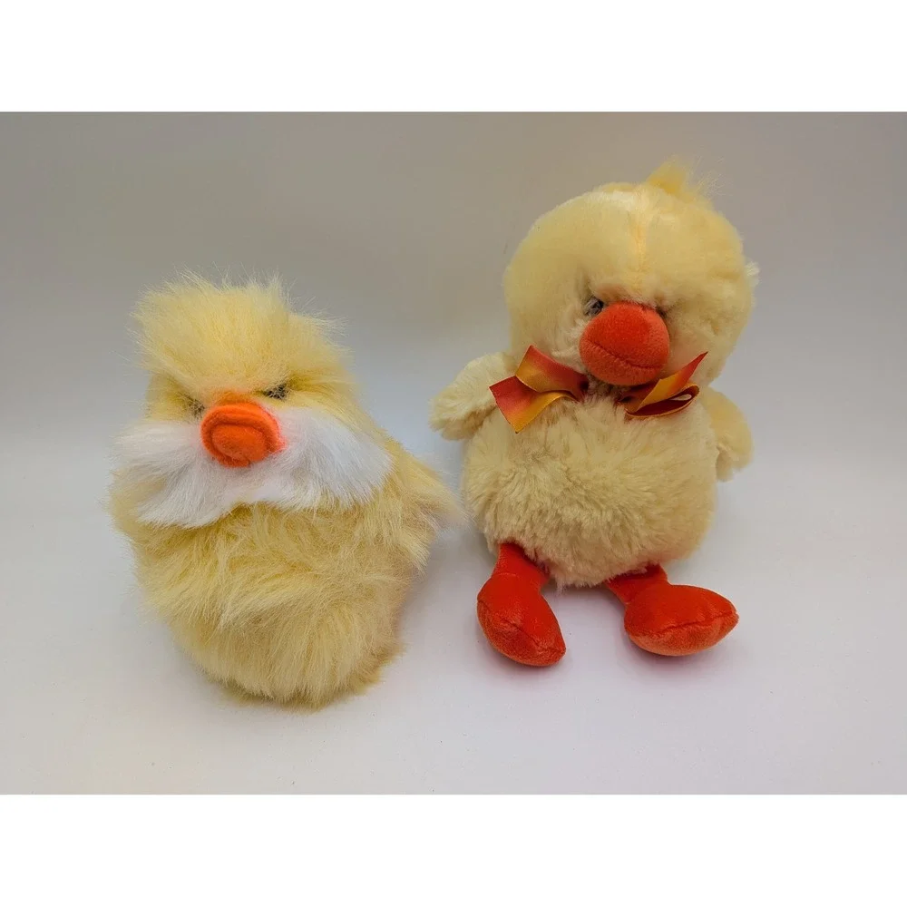 Russ Plush Waddles Chirples Duck Chick Lot Yellow Orange Easter Ducklings‎